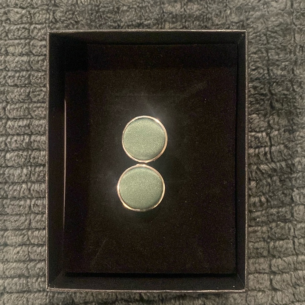 Azazie Rounded Matte Satin Cuff Links
